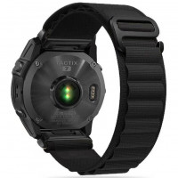 Ремінець Tech-Protect Nylon Pro для Garmin Fenix 5 | 6 | 6 Pro | 7 Black (9319456607727)